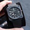 am Tangan Bell & Ross S Black Matte