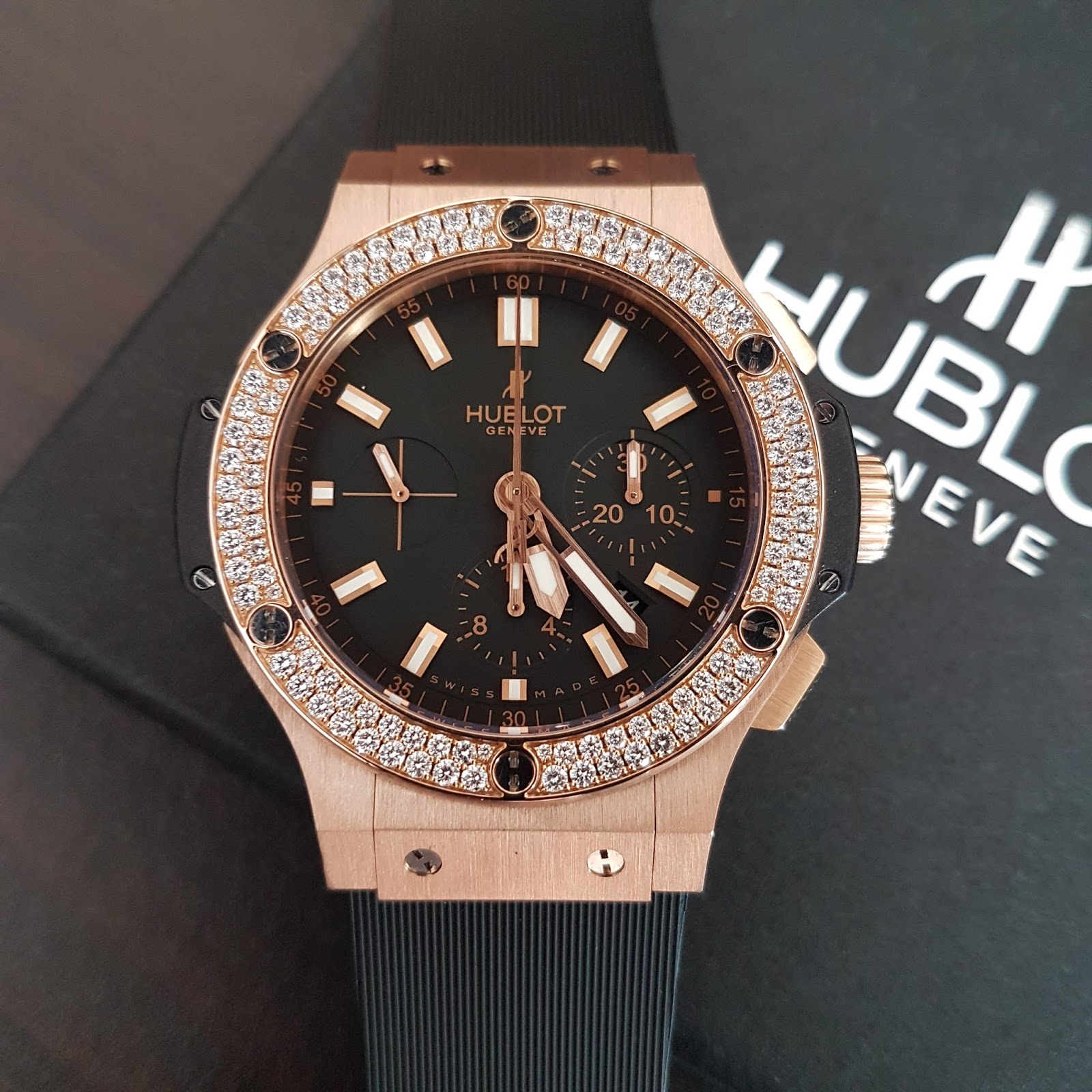 Jam hublot original best sale