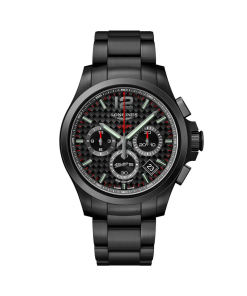 Conquest Chronograph Grey Steel Strap