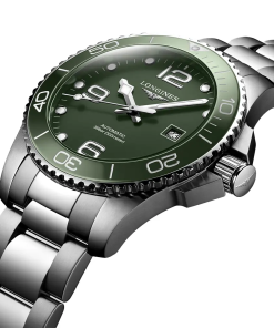 HydroConquest 43 - L3.782.4.06.6 Automatic Green Matt Steel